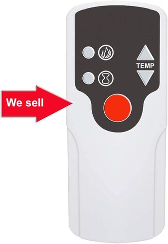 Replacement for Twin Star Fireplace Remote Control for 33EF033FSL 18EF033CGL 23EF033CGL 25EF033CGL 26EF033CGL 28EF033CGL 32EF033CGL 33EF033CGL 23II033FGL 23II332FGL 18II033FGL 23II033FGL 25II033FGL in Saudi Arabia