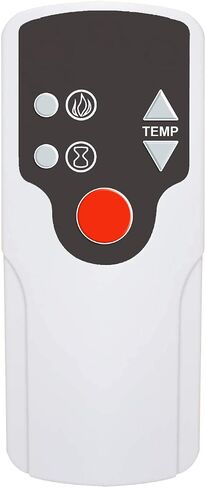 Replacement for Twin Star Fireplace Remote Control for 33EF033FSL 18EF033CGL 23EF033CGL 25EF033CGL 26EF033CGL 28EF033CGL 32EF033CGL 33EF033CGL 23II033FGL 23II332FGL 18II033FGL 23II033FGL 25II033FGL in Saudi Arabia