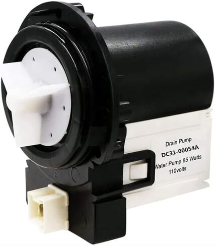 Compatible Washer Drain Pump for Samsung WF330ANW/XAA-01, WF210ANW/XAA-02, WA5451ANW/XAA-0001, WF306BHW, WF350ANR/XAA-02, WF419AAW/XAA-0000, WF206BNW/XAC models in Saudi Arabia