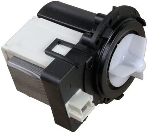 Compatible Washer Drain Pump for Samsung WF330ANW/XAA-01, WF210ANW/XAA-02, WA5451ANW/XAA-0001, WF306BHW, WF350ANR/XAA-02, WF419AAW/XAA-0000, WF206BNW/XAC models in Saudi Arabia