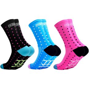 VWU Mens Womens Sports Socks Athletic Socks for Running Cycling Basketball Hiking More