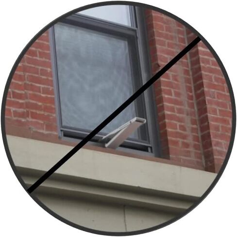 ACe BRACE Air Conditioner Support for Standard Window Air Conditioners Universal AC Window Bracket- Air Conditioner Support - Window Guard and Air Conditioner Support. in Saudi Arabia