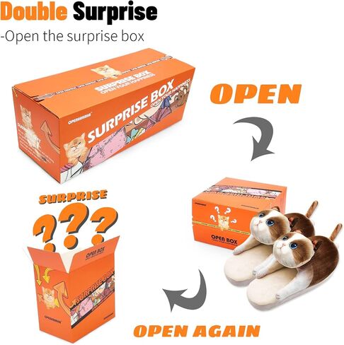 Infaccial Cute Cat fuzzy Plush Home Soft comfy Slippers for women,bedroom pillow slippers,house shoes for women,funny gift ideas, for girls,gift ideas, for mom,mens slippers in Saudi Arabia