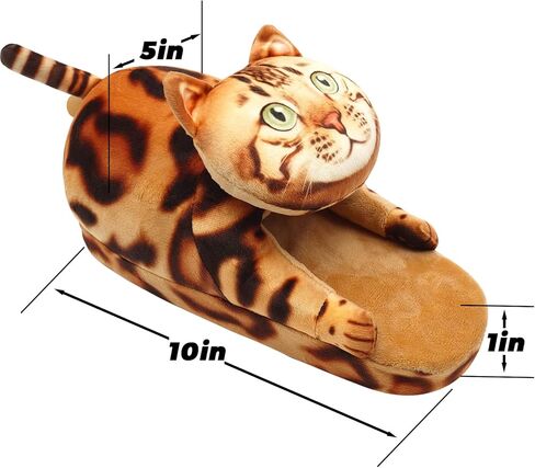 Infaccial Cute Cat fuzzy Plush Home Soft comfy Slippers for women,bedroom pillow slippers,house shoes for women,funny gift ideas, for girls,gift ideas, for mom,mens slippers in Kuwait