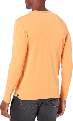 تي شيرت رجالي ماركة Lucky Brand Venice Burnout برقبة طويلة الأكمام برقبة طويلة من الشق Venice Burnout برقبة طويلة الأكمام in Saudi Arabia