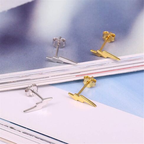 Tiny Cartilage S925 Sterling Silver Stud Earrings for Women Men Girls Geometric Minimalist Small Tragus Cute Huggie Piercing Studs Post Jewelry Gifts for Birthday Bff Daughter in Saudi Arabia