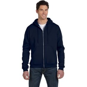 Champion 9 oz., 50/50 EcoSmart(r) Full-Zip Hood>L NAVY S800 in Saudi Arabia