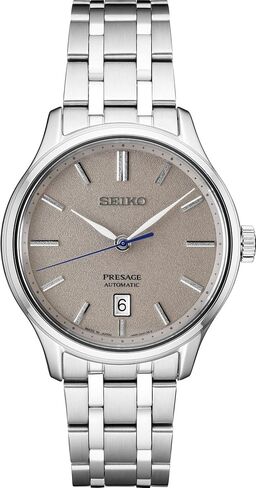 Seiko Presage Japanese Garden Collection Gray Automatic Stainless Steel Watch SRPF51 in Saudi Arabia