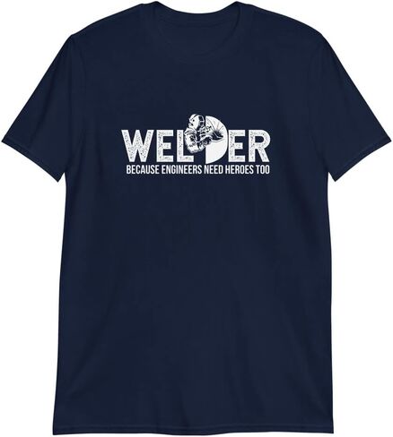 Welder Because Engineers Need Heroes Too T-Shirt, Funny Welder Shirt, Welder Shirt, Welding Gift, Welding Shirt, Union Worker in Kuwait