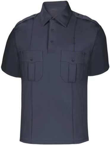 Elbeco Men's Short Sleeve Ufx Uniform Polo Shirt, Midnight Navy in Saudi Arabia