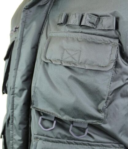 Maximos Men's Multi Pocket Military Fishing Hunting Utility Tactical Vest FV-126 in Saudi Arabia