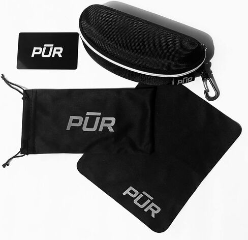 PUR Shades Classic Polarized Sunglasses For Men Women with 100% UV400 Protection Mirror Glasses - Wayfarer Style With Case in Saudi Arabia
