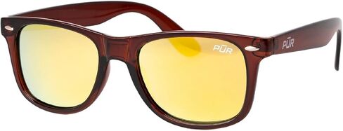 PUR Shades Classic Polarized Sunglasses For Men Women with 100% UV400 Protection Mirror Glasses - Wayfarer Style With Case in Saudi Arabia