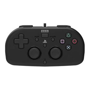 PS4 Mini Wired Gamepad (Black) by HORI - Officially Licensed by Sony in Kuwait