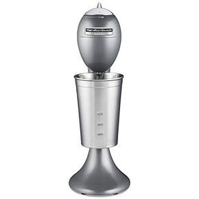 Hamilton Beach Pro Retro Die-Cast Mixer for Milkshakes, Soda Fountain Drinks, Protein Shakes, Whipping Omelets and Pancake Batter, 28 Oz Cup (65120), Gray in Kuwait