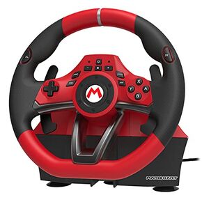 Nintendo Switch Mario Kart Racing Wheel Pro Deluxe By HORI,USB - Officially Licensed By Nintendo in Saudi Arabia
