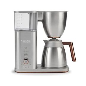 Café Specialty Drip Coffee Maker, 10-Cup Glass Carafe, WiFi Connected Smart Voice-to-Brew, Includes Reusable Filter Basket & Grounds Scooper, Barista-Quality Brew, SCA Certified, Matte Black