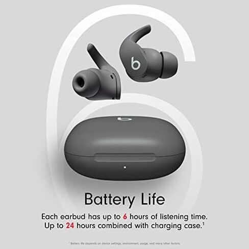 Beats Fit Pro - True Wireless Noise Cancelling Earbuds with $25 Amazon Gift Card - Apple H1 Headphone Chip, Compatible with Apple & Android, Class 1 Bluetooth®, Built-in Microphone - Sage Gray in Saudi Arabia