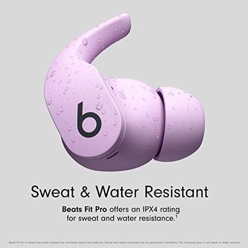 Beats Fit Pro - True Wireless Noise Cancelling Earbuds with $25 Amazon Gift Card - Apple H1 Headphone Chip, Compatible with Apple & Android, Class 1 Bluetooth®, Built-in Microphone - Stone Purple in Saudi Arabia