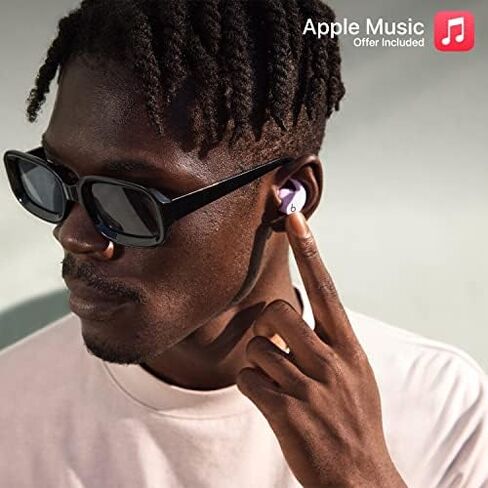 Beats Fit Pro - True Wireless Noise Cancelling Earbuds with $25 Amazon Gift Card - Apple H1 Headphone Chip, Compatible with Apple & Android, Class 1 Bluetooth®, Built-in Microphone - Stone Purple in Saudi Arabia