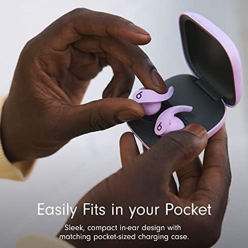 Beats Fit Pro - True Wireless Noise Cancelling Earbuds with $25 Amazon Gift Card - Apple H1 Headphone Chip, Compatible with Apple & Android, Class 1 Bluetooth®, Built-in Microphone - Stone Purple in Saudi Arabia