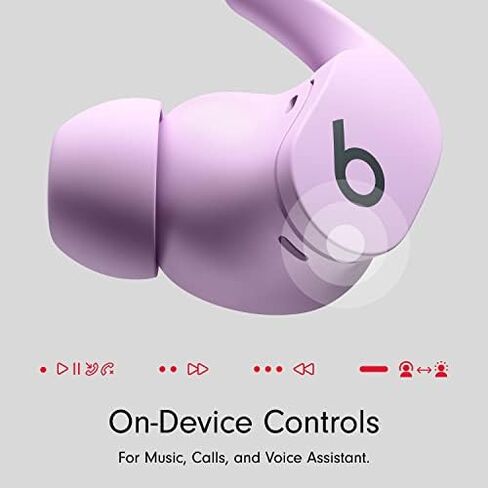 Beats Fit Pro - True Wireless Noise Cancelling Earbuds with $25 Amazon Gift Card - Apple H1 Headphone Chip, Compatible with Apple & Android, Class 1 Bluetooth®, Built-in Microphone - Stone Purple in Saudi Arabia