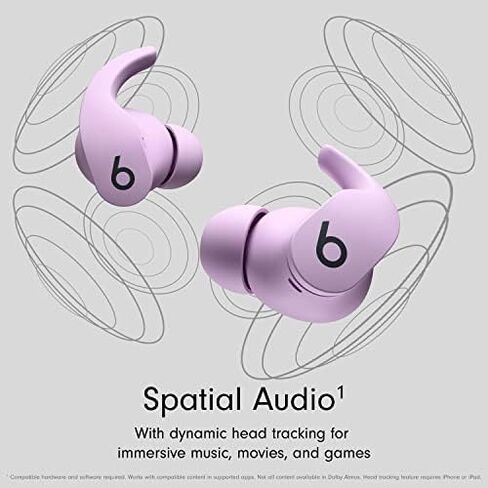 Beats Fit Pro - True Wireless Noise Cancelling Earbuds with $25 Amazon Gift Card - Apple H1 Headphone Chip, Compatible with Apple & Android, Class 1 Bluetooth®, Built-in Microphone - Stone Purple in Saudi Arabia