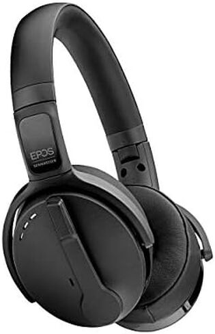 EPOS | SENNHEISER Adapt 560 (1000207) - Dual-Sided, Dual-Connectivity, Wireless, Bluetooth, ANC On-Ear Headset | Discreet Foldable Boom Mic | for Mobile Phone & Softphone | Teams Certified (Black) in Saudi Arabia