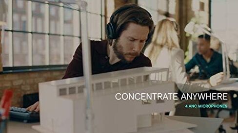 EPOS | SENNHEISER Adapt 560 (1000207) - Dual-Sided, Dual-Connectivity, Wireless, Bluetooth, ANC On-Ear Headset | Discreet Foldable Boom Mic | for Mobile Phone & Softphone | Teams Certified (Black) in Saudi Arabia