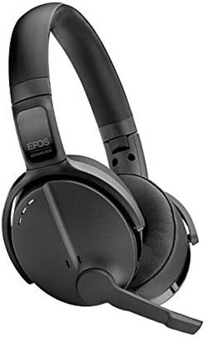 EPOS | SENNHEISER Adapt 560 (1000207) - Dual-Sided, Dual-Connectivity, Wireless, Bluetooth, ANC On-Ear Headset | Discreet Foldable Boom Mic | for Mobile Phone & Softphone | Teams Certified (Black) in Saudi Arabia