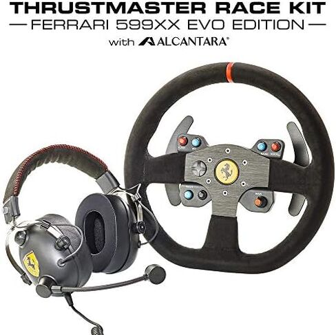 حزمة سباق THrustmaster FERRARI ALCANTARA (PS4، XBOX Series X/S، One PC) in Kuwait