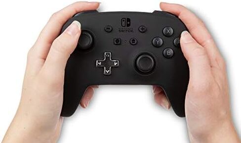 PowerA Enhanced Wireless Controller for Nintendo Switch - Black in Saudi Arabia