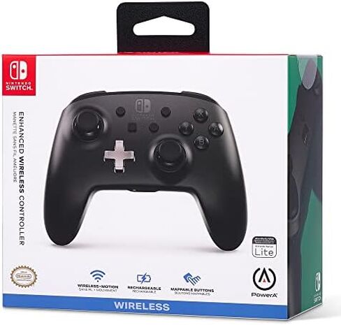 PowerA Enhanced Wireless Controller for Nintendo Switch - Black in Saudi Arabia