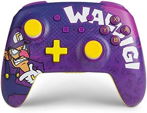 PowerA Enhanced Wireless Controller for Nintendo Switch - Waluigi, Nintendo Switch Lite, Gamepad, game controller, Bluetooth controller, rechargeable in Saudi Arabia