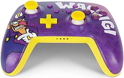 PowerA Enhanced Wireless Controller for Nintendo Switch - Waluigi, Nintendo Switch Lite, Gamepad, game controller, Bluetooth controller, rechargeable in Saudi Arabia