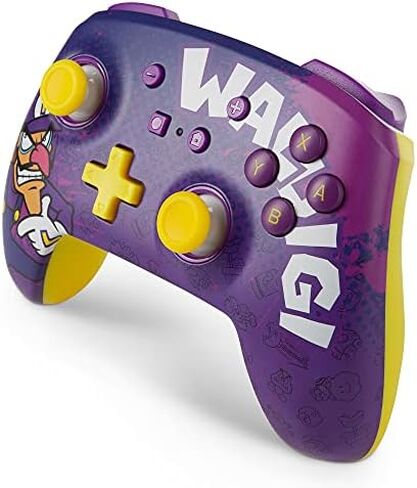 PowerA Enhanced Wireless Controller for Nintendo Switch - Waluigi, Nintendo Switch Lite, Gamepad, game controller, Bluetooth controller, rechargeable in Saudi Arabia