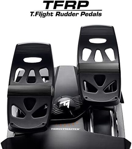 Thrustmaster T.Flight Full Kit X: Complete Kit for Flight Simulation, Joystick and Detachable Throttle, Rudder Pedals with Slide Rails, Compatible with Xbox Series X|S, Xbox One and PC (Xbox One) in Saudi Arabia