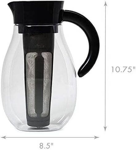 اداة صنع المشروبات الباردة بنكهات اب من بريمولا PFUBK-3927 ، 2.7 كوارت، اسود in Kuwait