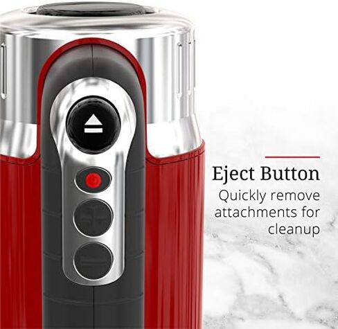 Russell Hobbs MX3100RDR Retro Style Hand Mixer, 4 Speeds + Turbo Boost, Red in Saudi Arabia