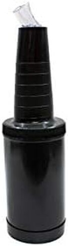 1 Qt Pourmaster® Completes, Black Jar with Black Top & Neck in Kuwait