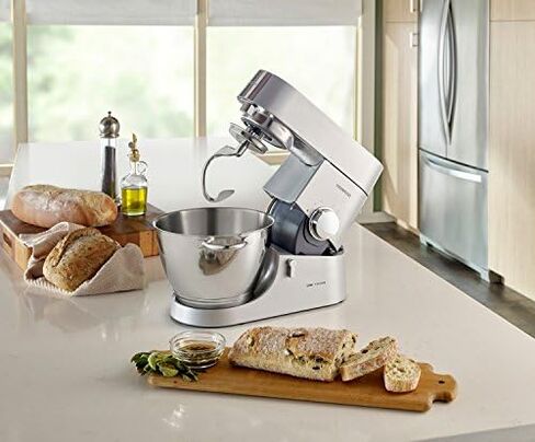 Kenwood KMC011 5 Quart Chef Titanium Kitchen Machine, Stainless Steel in Saudi Arabia