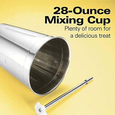 Hamilton Beach 730C DrinkMaster Classic Drink Mixer, 28 oz Mixing Cup, Chrome in Saudi Arabia