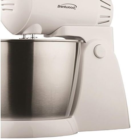 Brentwood Stand Mixer, 5-Speed + Turbo, White in Saudi Arabia