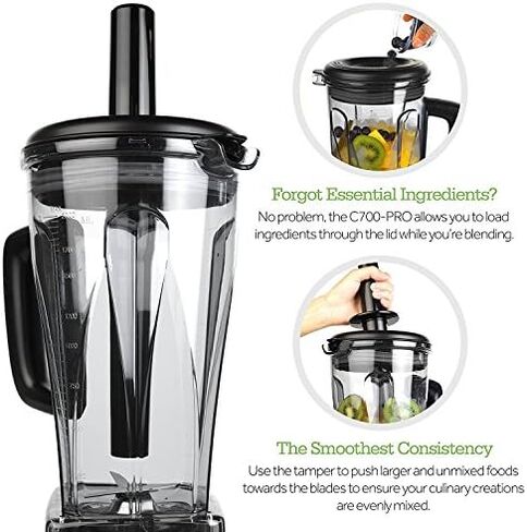 COSORI Blender 1500W for Shakes Professional Heavy Duty Smoothie Maker With Variable Speeds, with 800W Auto-Blend Base for Ice Fruits & Nutrients Extraction, 2 x 24oz cups, 1 x 12oz cup in Saudi Arabia