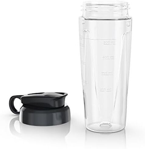 BLACK+DECKER PowerCrush Personal Blender Jar with Travel Lid, Clear, PBJ1650 in Saudi Arabia