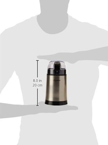 Capresso Cool Grind Coffee and Spice Grinder, 1, Stainless in Saudi Arabia