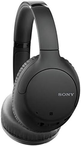 Sony Noise Cancelling Headphones WHCH710N: Wireless Bluetooth Over The Ear Headset with Mic for Phone-Call and Alexa Voice Control, Black in Saudi Arabia