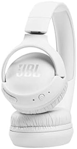 JBL Tune 510BT: Wireless On-Ear Headphones with Purebass Sound - Black & FLIP 5, Waterproof Portable Bluetooth Speaker, White, 3.6 x 3.6 x 8.5 in Saudi Arabia