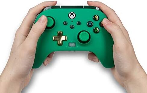 PowerA Enhanced Wired Controller for Xbox Series X|S - Metallic Arctic Camo, gamepad, wired video game controller, gaming controller, Xbox Series X|S in Kuwait