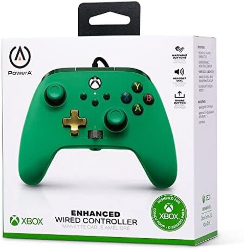 PowerA Enhanced Wired Controller for Xbox Series X|S - Metallic Arctic Camo, gamepad, wired video game controller, gaming controller, Xbox Series X|S in Kuwait